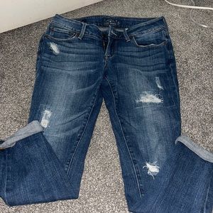 lucky brand ripped jeans